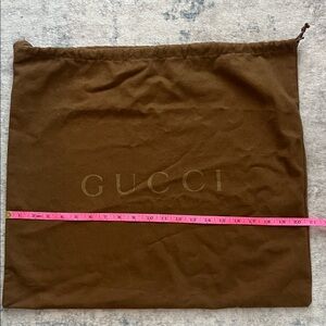 Gucci garment dust bag for backpack